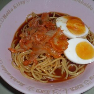 冷やしキムチラーメン